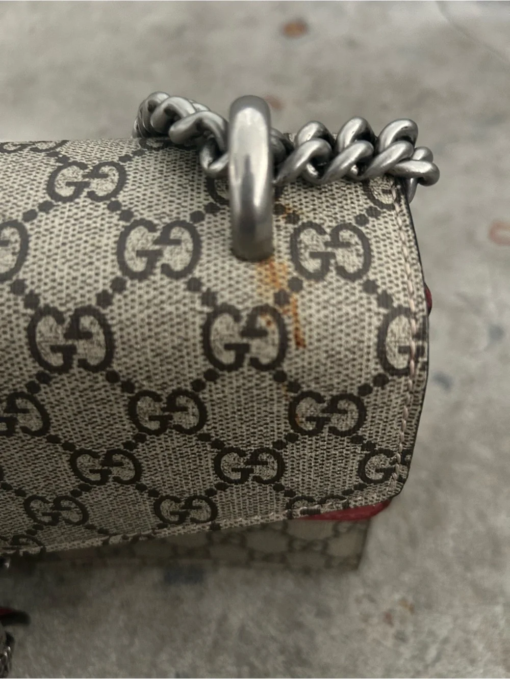 Gucci Dionysus GG Supreme Floral Shoulder Bag - Picture 7 of 9